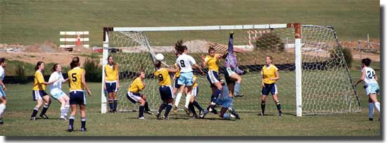Goal action at Clemson 2003