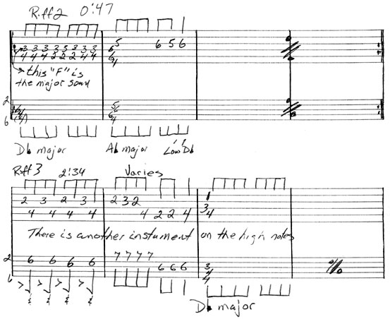 Heart Factory Riffs 2 and 3