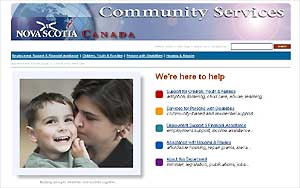 Nova Scotia Department of Community Services