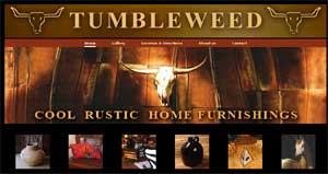 Tumbleweed Rustic Furnishings and Furniture, Miami Circle Atlanta GA - click to visit the site.