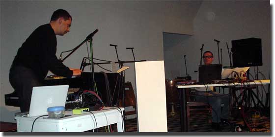 Antasten performance at Eyedrum 4-23-03