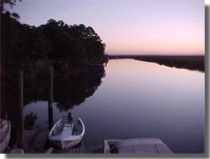 Sunset on Hird Island