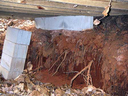 The tilted shed, underneath - Dan Curl's blog