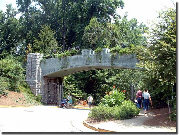 Flower Bridge at Atlanta Botanical Gardens