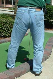 Dave at Golf